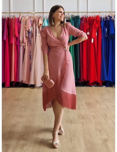 [Vestidos de fiesta cortos] - VESTIDO DE FIESTA NAZARET