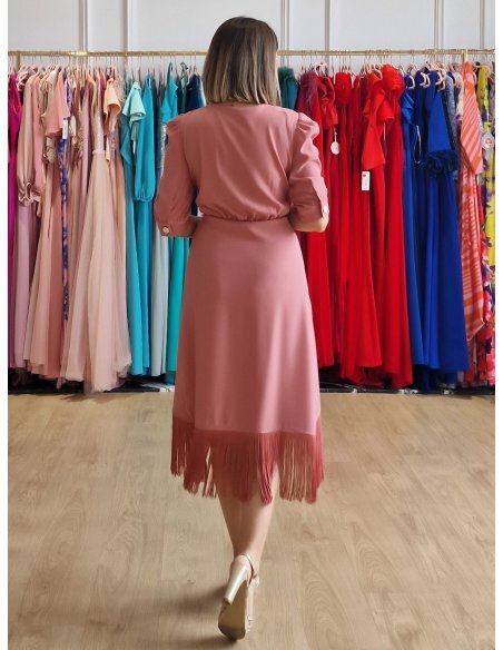[Vestidos de fiesta cortos] - VESTIDO DE FIESTA NAZARET