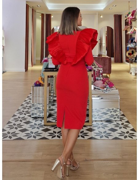 [Vestidos de fiesta cortos] - VESTIDO DE FIESTA IRIS