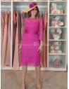 [Vestidos de fiesta cortos] - VESTIDO DE FIESTA FINA