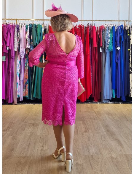 [Vestidos de fiesta cortos] - VESTIDO DE FIESTA FINA