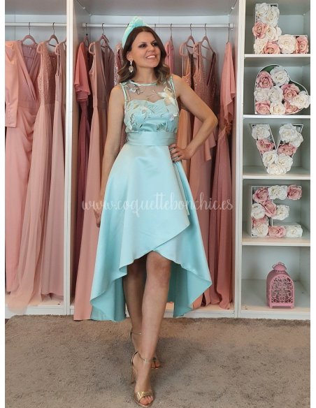 [Vestidos de fiesta cortos] - VESTIDO DE FIESTA ISABEL