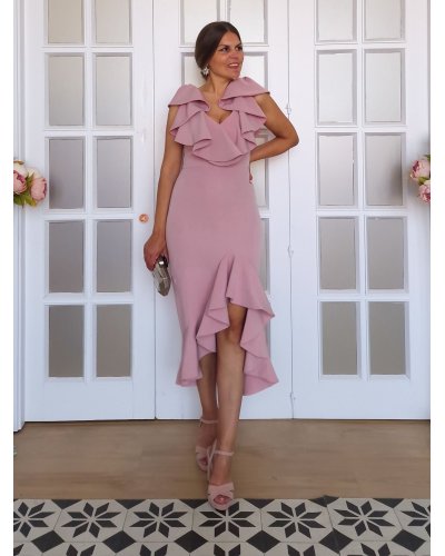 [Vestidos de fiesta cortos] - VESTIDO DE FIESTA LORNA