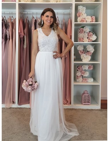 VESTIDO DE NOVIA BRIDAL MAXI