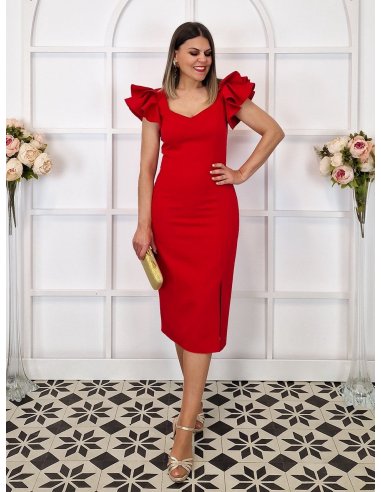 [Vestidos de fiesta cortos] - VESTIDO DE FIESTA MACARENA
