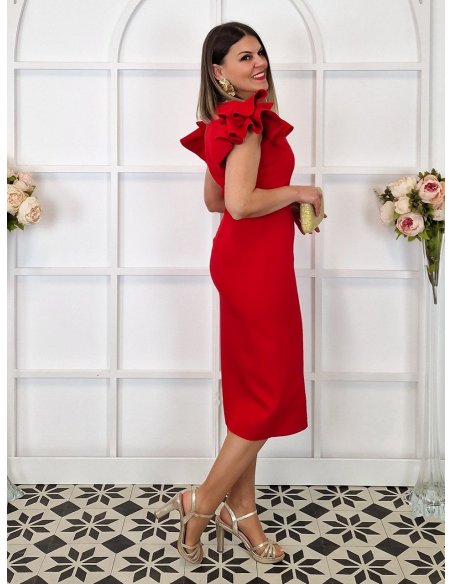 [Vestidos de fiesta cortos] - VESTIDO DE FIESTA MACARENA
