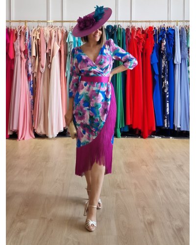 [Vestidos de fiesta cortos] - VESTIDO DE FIESTA OLALLA
