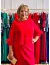 [Vestidos de fiesta cortos] - CONJUNTO FLORENCIA