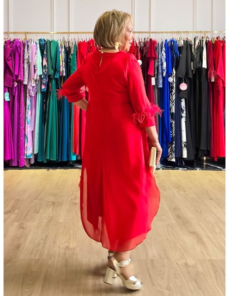 [Vestidos de fiesta cortos] - CONJUNTO FLORENCIA