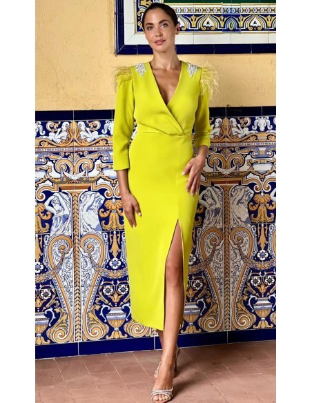 [Vestidos de fiesta cortos] - VESTIDO DE FIESTA IMAN