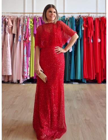 VESTIDO DE FIESTA LAMBA