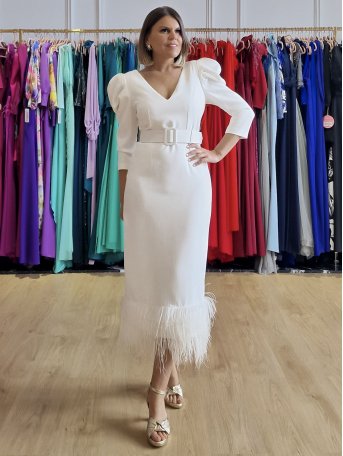 [Vestidos de fiesta cortos] - VESTIDO DE FIESTA FE