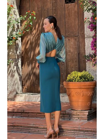 [Vestidos de fiesta cortos] - VESTIDO DE FIESTA DAFNE 2