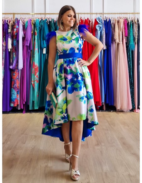 [Vestidos de fiesta cortos] - VESTIDO DE FIESTA ROSY