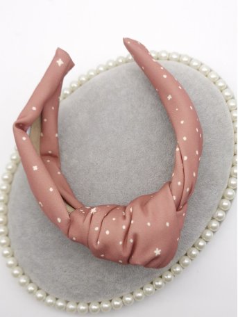 DIADEMA DE NUDO PINK GALAXY 2