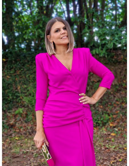 [Vestidos de fiesta cortos] - VESTIDO DE FIESTA MENCHU