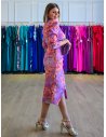 [Vestidos de fiesta cortos] - VESTIDO DE FIESTA ROCÍO ESTAMPADO