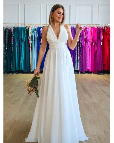 VESTIDO BLANCO OVIEDO | Coquette Bon Chic