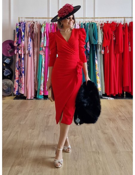 [Vestidos de fiesta cortos] - VESTIDO DE FIESTA ROCÍO SS
