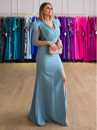 VESTIDO DE FIESTA AFRA LARGO 2