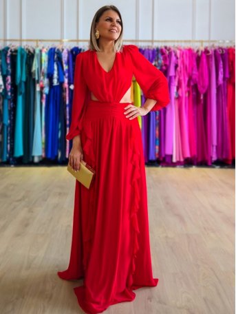 VESTIDO DE FIESTA AGRES