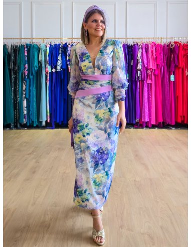 [Vestidos de fiesta cortos] - VESTIDO DE FIESTA DENIA