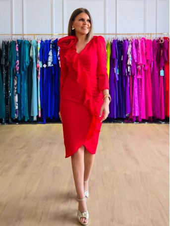 [Vestidos de fiesta cortos] - VESTIDO DE FIESTA GANDÍA