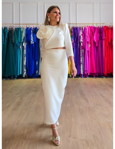 CONJUNTO DE FIESTA BLANCO ALEX