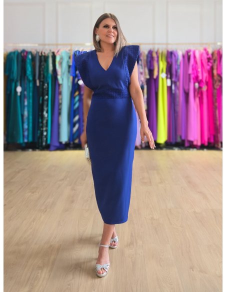 [Vestidos de fiesta cortos] - VESTIDO DE FIESTA OLVERA