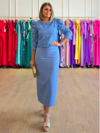 [Vestidos de fiesta cortos] - CONJUNTO DE FIESTA OREA