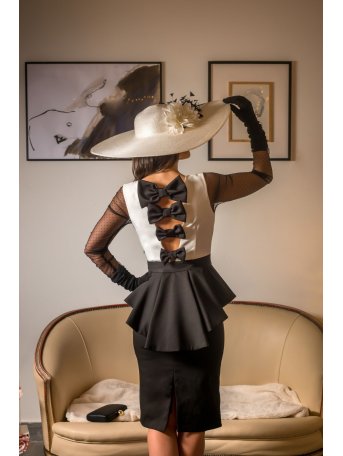 [Vestidos de fiesta cortos] - VESTIDO DE FIESTA COQUETTE VIOLETTE