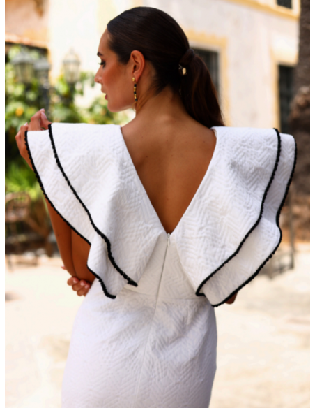 [Vestidos de fiesta cortos] - VESTIDO DE FIESTA LAJAS