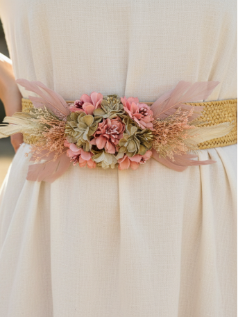 CINTURÓN DE RAFIA SELENA