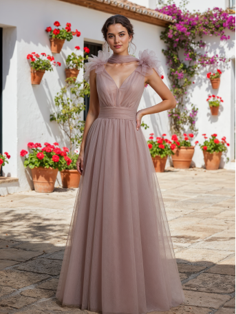 VESTIDO DE FIESTA MAR