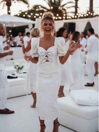 [Vestidos de fiesta cortos] - VESTIDO DE FIESTA SILKA