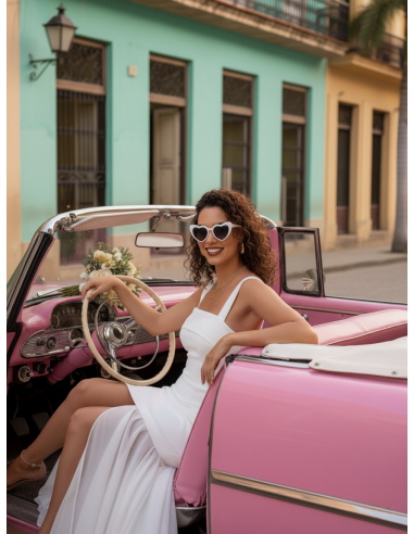 VESTIDO DE FIESTA BLANCO ARES