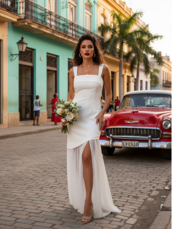 VESTIDO BLANCO ARES