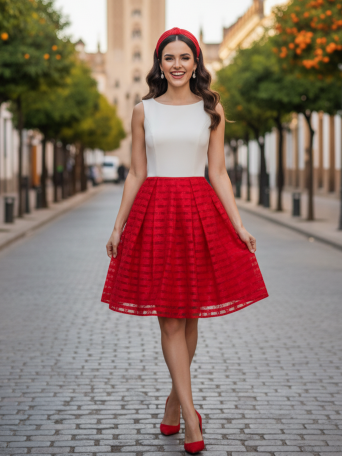 [Vestidos de fiesta cortos] - VESTIDO DE FIESTA LÍA