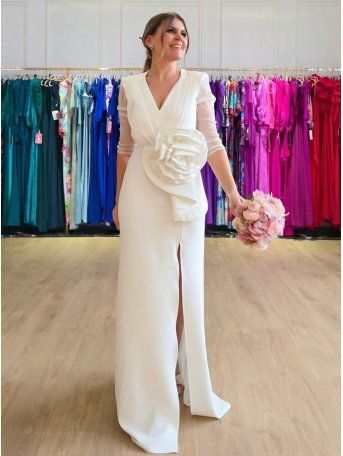 VESTIDO DE NOVIA ADRA LARGO