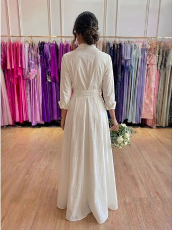 VESTIDO DE NOVIA COLETTE LARGO 2