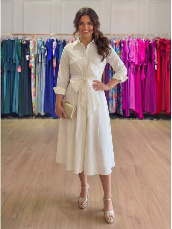 VESTIDO DE FIESTA BLANCO...