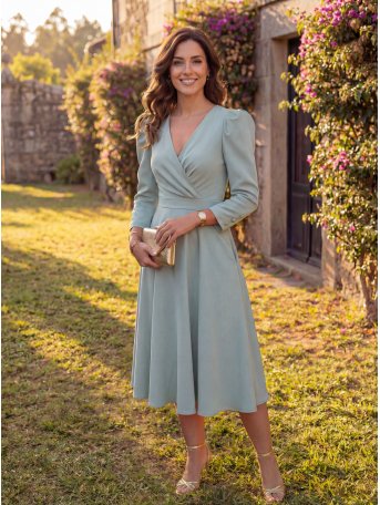 [Vestidos de fiesta cortos] - VESTIDO DE FIESTA VALERIA