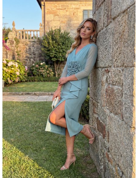 [Vestidos de fiesta cortos] - VESTIDO DE FIESTA ADRA