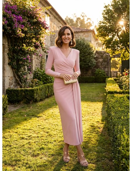 [Vestidos de fiesta cortos] - VESTIDO DE FIESTA AMALIA