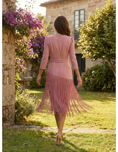 [Vestidos de fiesta cortos] - VESTIDO PITIUSA