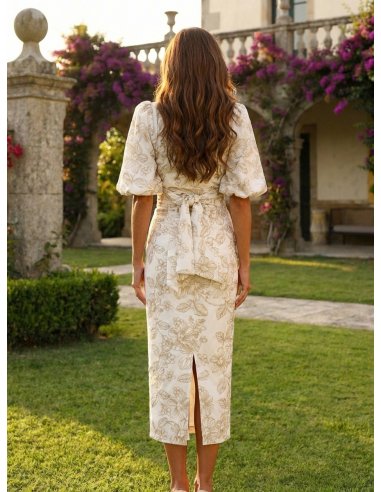 CONJUNTO DE FIESTA PATTY FLOR