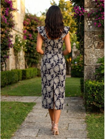 [Vestidos de fiesta cortos] - VESTIDO DE FIESTA INÉS FLOR 2