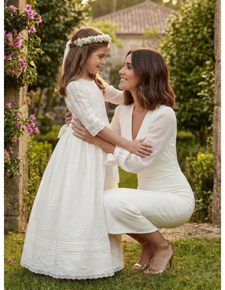[Vestidos de fiesta cortos] - VESTIDO DE FIESTA CRUDO ALTEA
