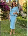 [Vestidos de fiesta cortos] - VESTIDO DE FIESTA ATENAS LISO