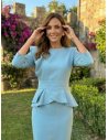 [Vestidos de fiesta cortos] - VESTIDO DE FIESTA ATENAS LISO
